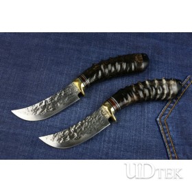  Antelope horn copper head small hunting knife  UD402219 